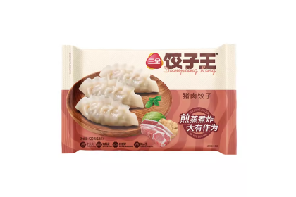 San Quan Dumpling King 三全饺子王猪肉饺子 420GM（VIP会员价：RM11.90）